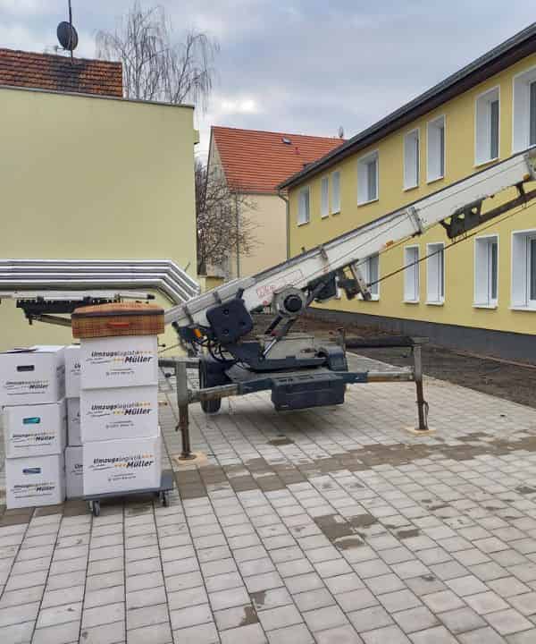 Möbellift in Aalen für den Firmenumzug
